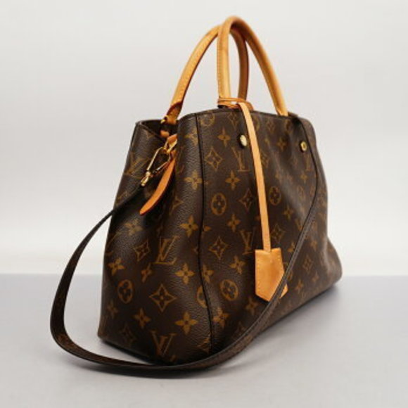 Louis Vuitton Monogram Montaigne MM Shoulder Bag - Picture 2 of 9